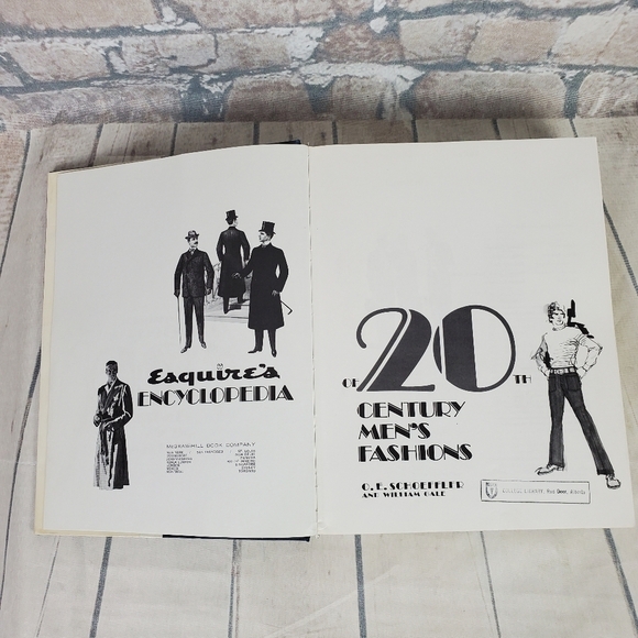 Esquire's Encyclopedia of 20th Century Men's Fashion Hardcover 1973 McGraw-Hill - Picture 4 of 16